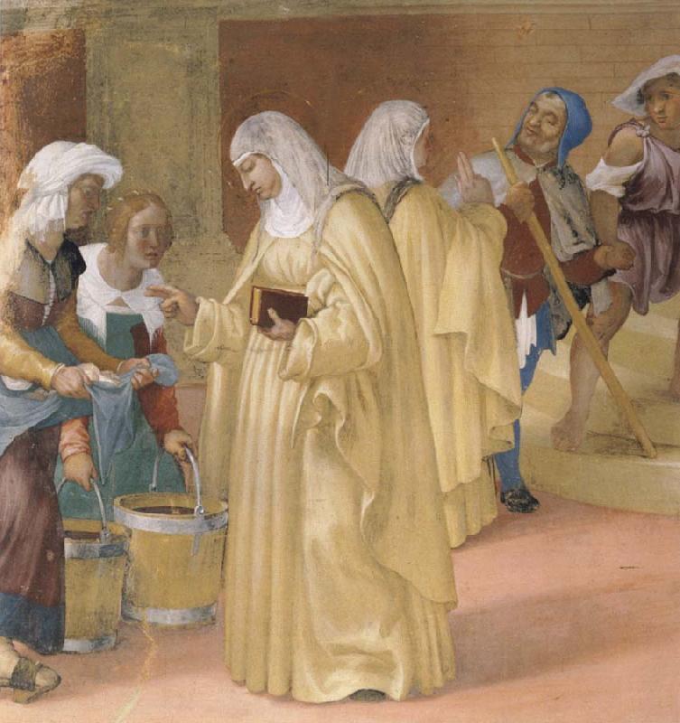 Lorenzo Lotto The miracle of the hl. Brigitta
